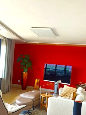 door ons zelf geproduceerde A-kwaliteit infrarood panelen FirTec+ infrarood paneel 1300 watt plafond